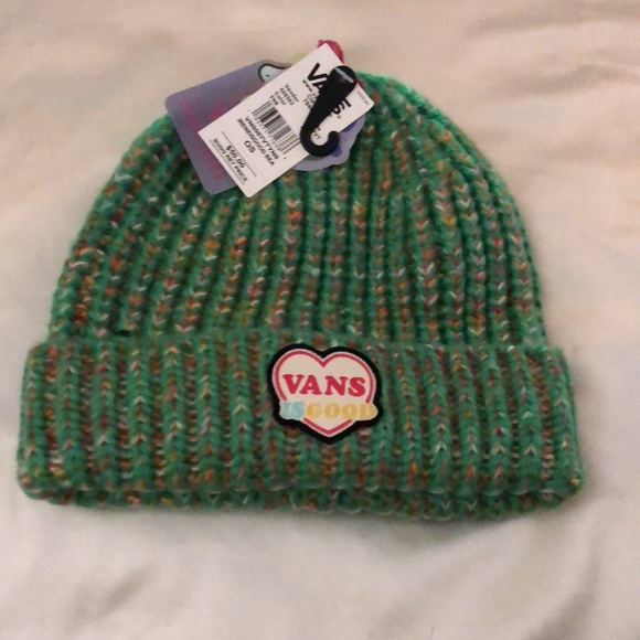 Vans x IRENEISGOOD Cuffed Beanie Hat Color Green Bee OS NWT - Picture 16 of 16